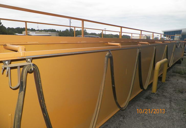 22.7 Ton DEMAG Bridge Crane, 66'8 Span, 32' Lift, Pendant, 2-Speed, Refurbed