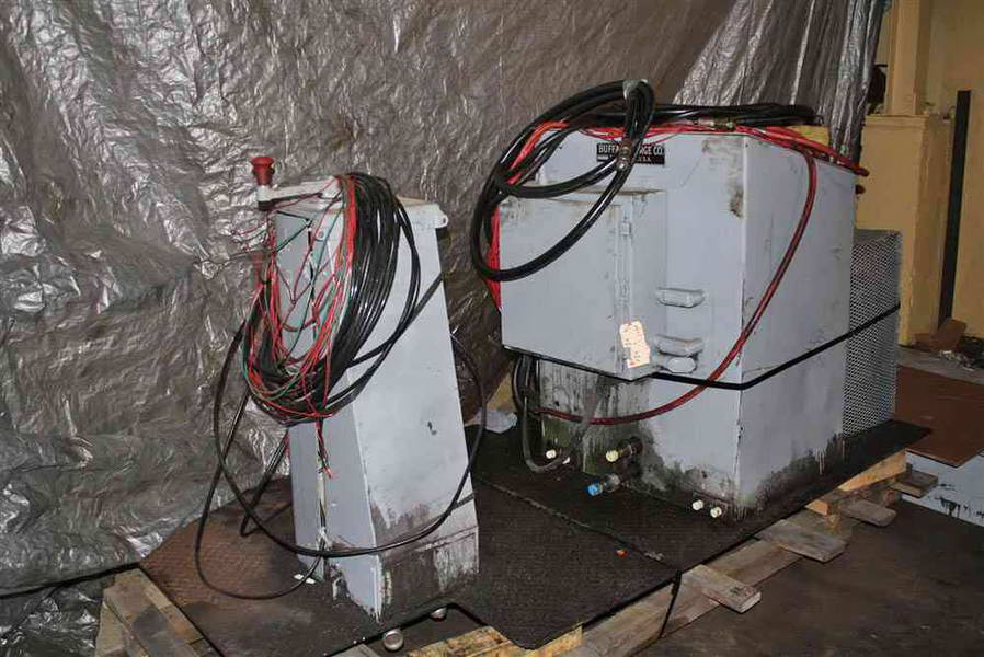 6 x 6 x 7/8 BUFFALO Horiz Angle Roll, Hyd Roll Adjustment, 30 HP