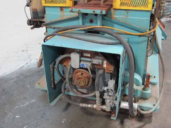 50 Ton TISHKEN Cut-Off, 6-Post, 1-1/2 Str, 11 SH, 72 x 32 Bed/Ram, 20 HP