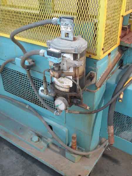 50 Ton TISHKEN Cut-Off, 6-Post, 1-1/2 Str, 11 SH, 72 x 32 Bed/Ram, 20 HP