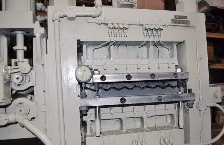 30 x .071 HERR VOSS Backed Up Precision Leveler, 17-Roll, Entry Pinch, 50 HP