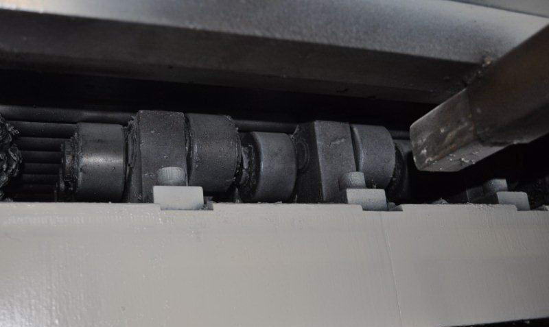 30 x .071 HERR VOSS Backed Up Precision Leveler, 17-Roll, Entry Pinch, 50 HP