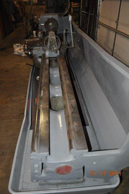 17 x 120 cc CLAUSING Engine Lathe, 3 Spdl Hole, Inch/Metric, 3 & 4-Jaw Chuck