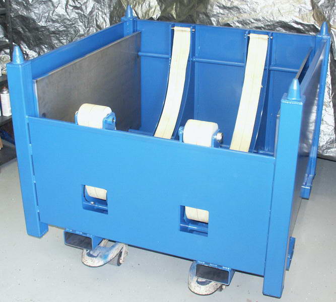 4,500 Lb Max Wt Cap Self-Unloading Hopper, 4,000 Parts of 10mm Dia Cap