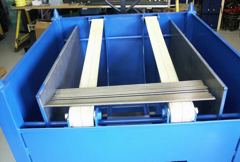 4,500 Lb Max Wt Cap Self-Unloading Hopper, 4,000 Parts of 10mm Dia Cap