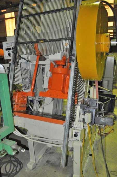 45 Ton MINSTER OBI Press, 3 Str, 10.25 SH, 28 x 18 Bed, 60 to 180 SPM