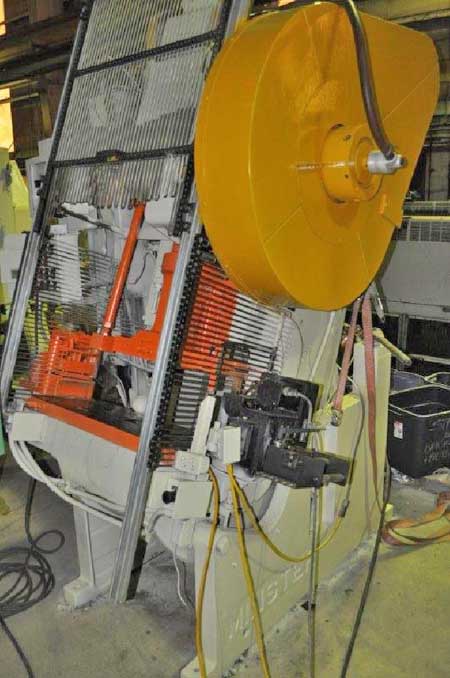 45 Ton MINSTER OBI Press, 3 Str, 10.25 SH, 28 x 18 Bed, 60 to 180 SPM