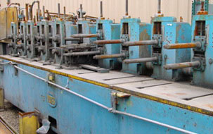 10-Stand YODER Roll Former, 1-1/2 Spdl, 8 RS, 18 Horiz, 4 - 9 Vert, 25 HP