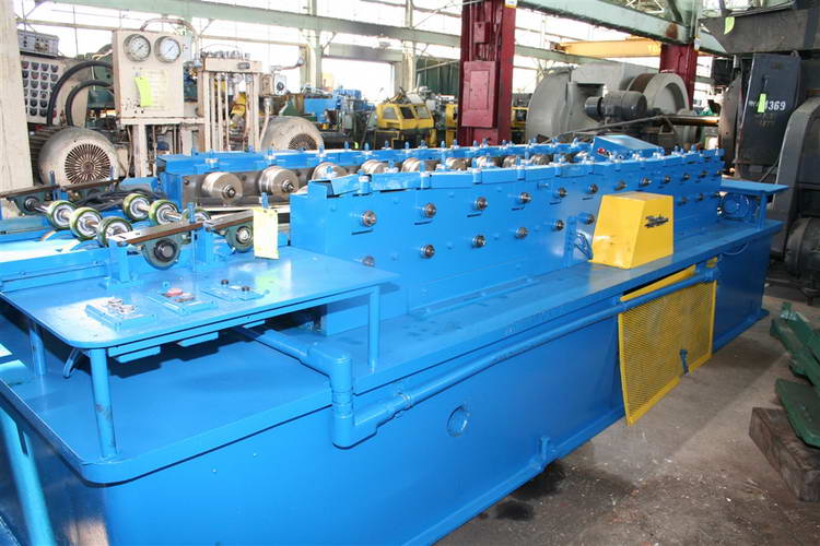 12-Stand FLAGLER Roll Former, 1-1/2 Spdl, 6 - 32 Width, 12 Horiz, 8 Vert