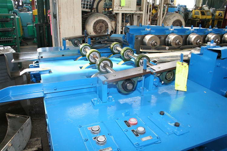 12-Stand FLAGLER Roll Former, 1-1/2 Spdl, 6 - 32 Width, 12 Horiz, 8 Vert