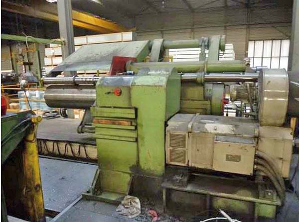 60 x 9 x 50,000 Lb SACMA Slitting Line With Banding Line