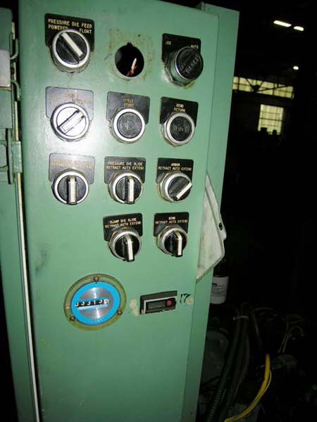 1-3/8 PINES #3/4 Bender, 3 Cylinder, 6'6 Over Mandrel, Pressure Die Assist,