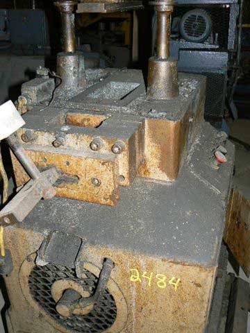 5 Ton MICHIGAN 2-Post Cut-Off Press, 1-1/2 Str, 4 to 5 SH, 150 SPM, 1 HP