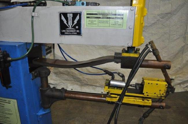 20 KVA LORS Spot Welder, 26 Throat, Robotron 30 Controller, 550 Volt