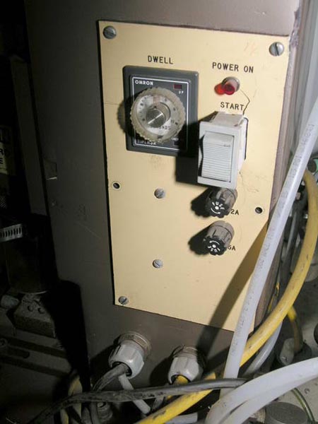 11/32 VSI AUTOMATION Orbital Rivet Spinner, 9 x 7-1/2 Bed, 7-1/2 Throat