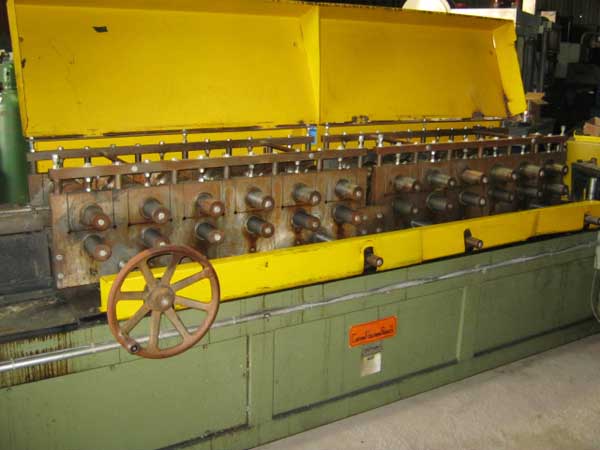 12-Stand CUSTOM ROLL FORM Roll Former, 1-1/4 Spdl, 8 Horiz, 4 (1 Adj) Vert