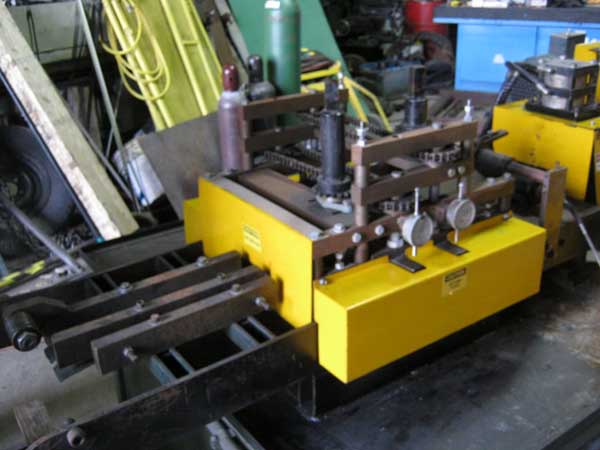 12-Stand CUSTOM ROLL FORM Roll Former, 1-1/4 Spdl, 8 Horiz, 4 (1 Adj) Vert