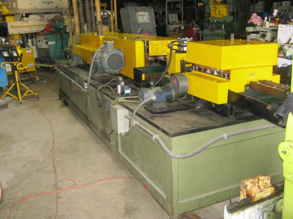 12-Stand CUSTOM ROLL FORM Roll Former, 1-1/4 Spdl, 8 Horiz, 4 (1 Adj) Vert