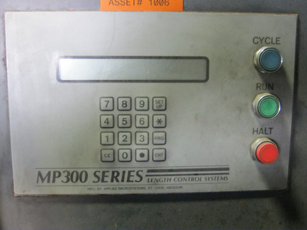 12-Stand CUSTOM ROLL FORM Roll Former, 1-1/4 Spdl, 8 Horiz, 4 (1 Adj) Vert