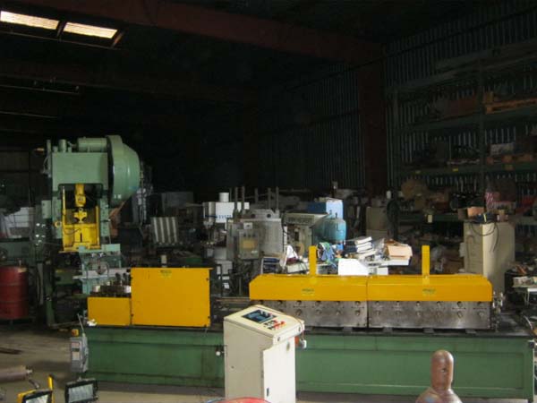 12-Stand CUSTOM ROLL FORM Roll Former, 1-3/4 Spdl, 8 Horiz, 4 (1 Adj) Vert