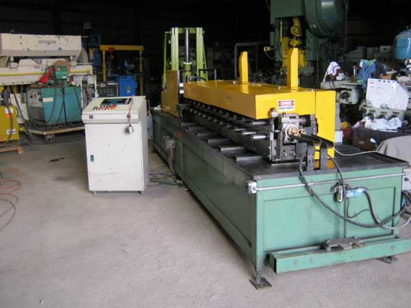12-Stand CUSTOM ROLL FORM Roll Former, 1-3/4 Spdl, 8 Horiz, 4 (1 Adj) Vert