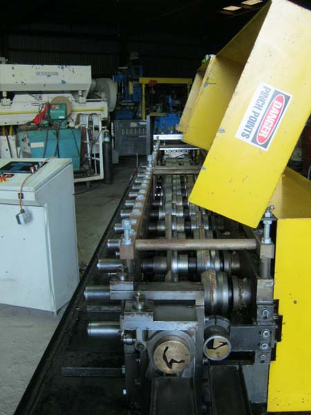 12-Stand CUSTOM ROLL FORM Roll Former, 1-3/4 Spdl, 8 Horiz, 4 (1 Adj) Vert