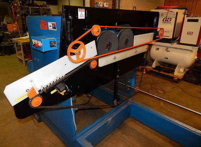 CUSTOM BUILT Double End Brush Deburrer