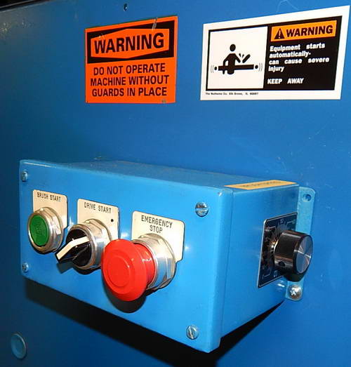 CUSTOM BUILT Double End Brush Deburrer