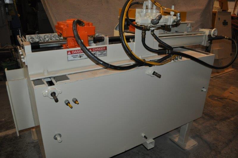 24 W x 24 Str x .187 COE Feeder Straightener, 5-Roll, Adj Height Cabinet