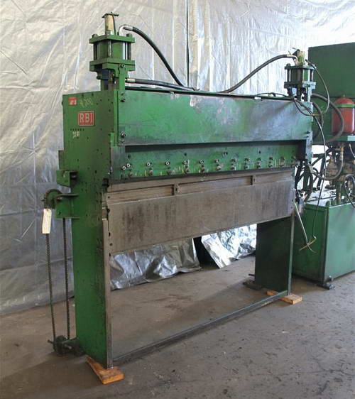 72 x .135 RED BUD Feed & Shear For A Cut-To-Length Line, 144 Runout