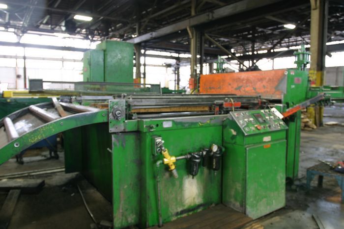 72 x .135 RED BUD Feed & Shear For A Cut-To-Length Line, 144 Runout