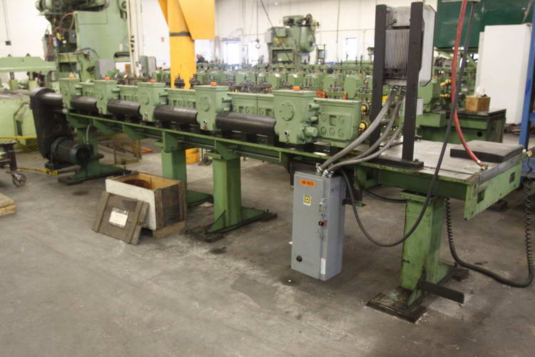 30-Stand DREISTERN Rafted Roll Former, 1-1/2 Spdl, 12 RS, U-Joint Drive, 15 HP