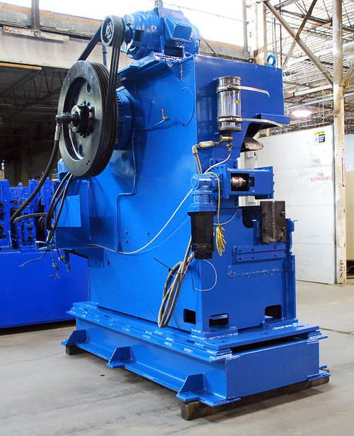 2-1/8 ALPHA Cut-Off, .085 Wall, 12 x 12 Die Area, Belt Accelerator