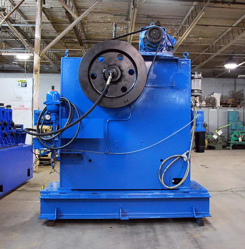 2-1/8 ALPHA Cut-Off, .085 Wall, 12 x 12 Die Area, Belt Accelerator