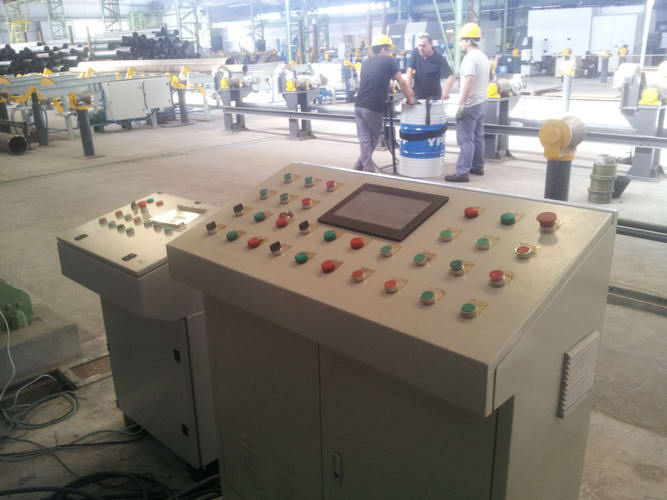 10mm up to 355mm 6-Roll Steel Pipe Straightening Machine