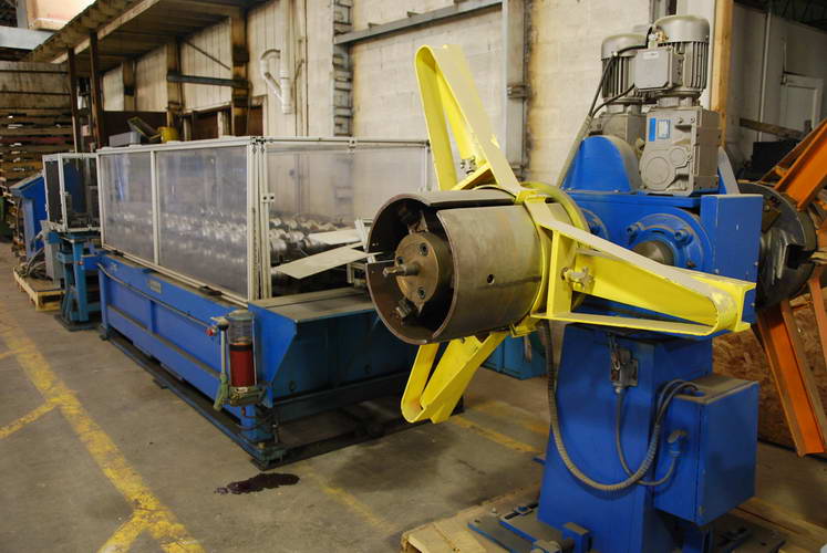 14-Stand T & H Triplex Roll Forming Line, 1-1/2 Spdl, 8 /5.5 RS, 8 H, 4.5 V