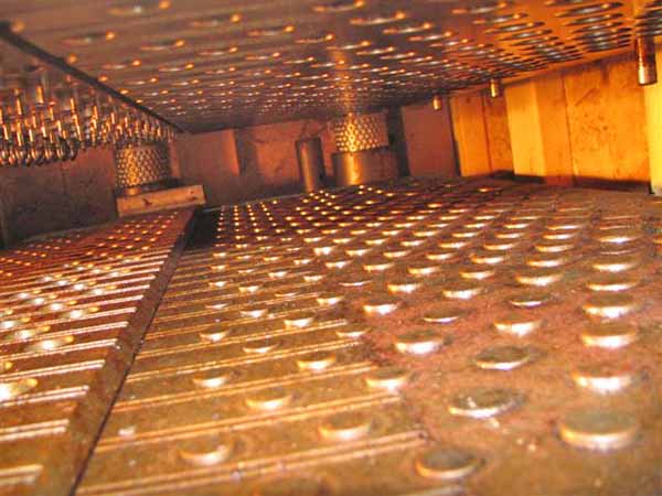 FIN DIE, 1/2 x 1.25 x 1.25 BURR OAK, Staggered 30 Row w/Waffle & Ripple Edge