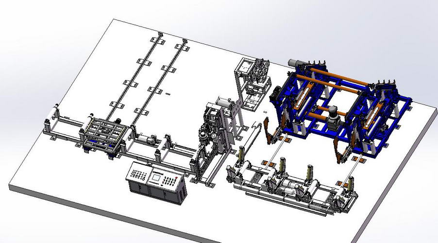 Custom Tube Mill Handling Equipment, Pick & Place Unloader