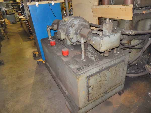 500 Ton Upacting Hydraulic Press, 24 Str, 51 Dylt, 30 x 30 Bed, 20 HP