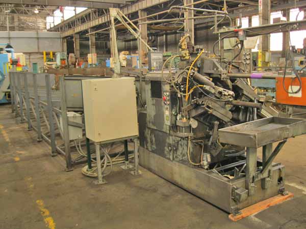 7 MODERN 6KD Tube Cut-Off, 36 Cut (Stock Stop), 20' Feed, ID Chamfer, 7-1/2 HP