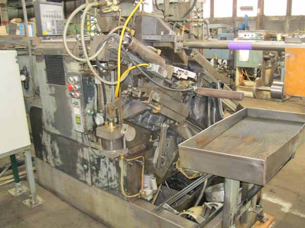 7 MODERN 6KD Tube Cut-Off, 36 Cut (Stock Stop), 20' Feed, ID Chamfer, 7-1/2 HP