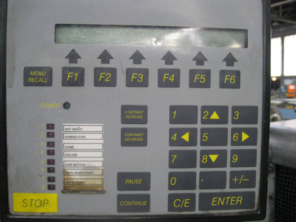 7 MODERN 6KD Tube Cut-Off, 36 Cut (Stock Stop), 20' Feed, ID Chamfer, 7-1/2 HP