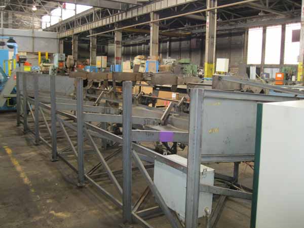 7 MODERN 6KD Tube Cut-Off, 36 Cut (Stock Stop), 20' Feed, ID Chamfer, 7-1/2 HP