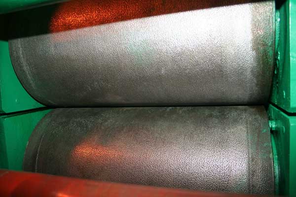 MEMCO 100 2-Roll Embosser, 30 W x 17 Dia Roll, Entry Sheet Feed, Edge Guides