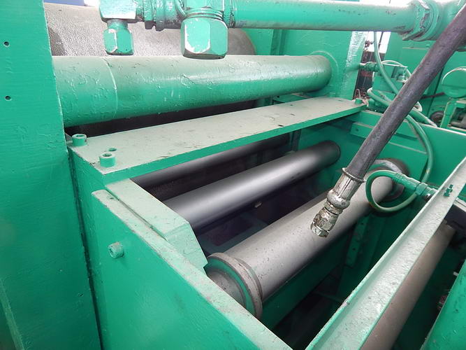 MEMCO 100 2-Roll Embosser, 30 W x 17 Dia Roll, Entry Sheet Feed, Edge Guides