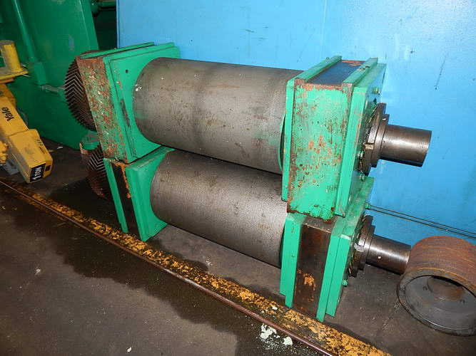 MEMCO 100 2-Roll Embosser, 30 W x 17 Dia Roll, Entry Sheet Feed, Edge Guides