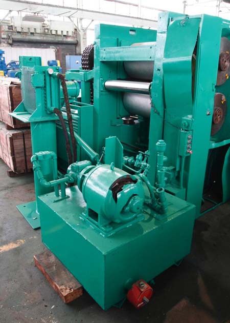 MEMCO 100 2-Roll Embosser, 30 W x 17 Dia Roll, Entry Sheet Feed, Edge Guides