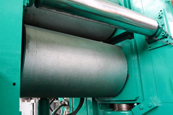 MEMCO 100 2-Roll Embosser, 30 W x 17 Dia Roll, Entry Sheet Feed, Edge Guides