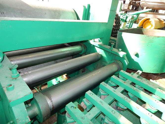 MEMCO 100 2-Roll Embosser, 30 W x 17 Dia Roll, Entry Sheet Feed, Edge Guides