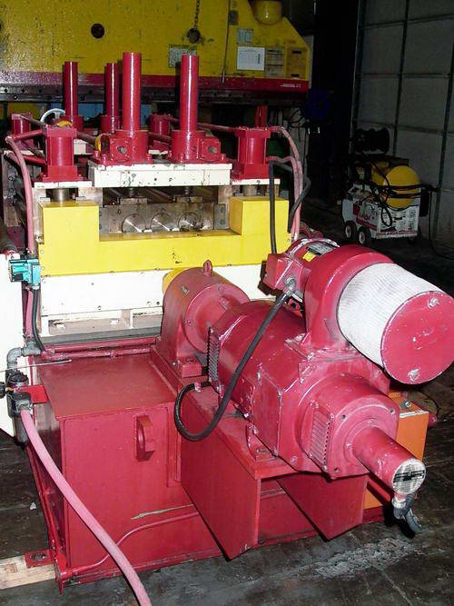 .090 x 50 PROMA 7-Roll Straightener, Entry/Exit Pinch, Cascade Rolls, 15 HP